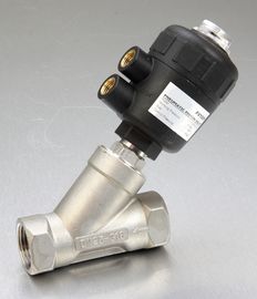Качество  PV800 2 / 2 Way Angle Seat Valve For Medium Up To + 180℃ Namur Type Actuator Фабрика