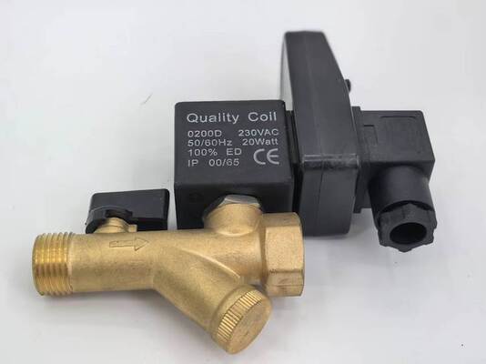 Директный клапан 230VAC 20W Автоматическое оборудование Долгосрочная стабильность